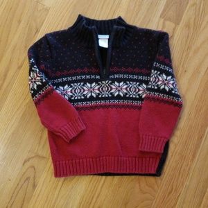Fair isle Norwegian style holiday sweater